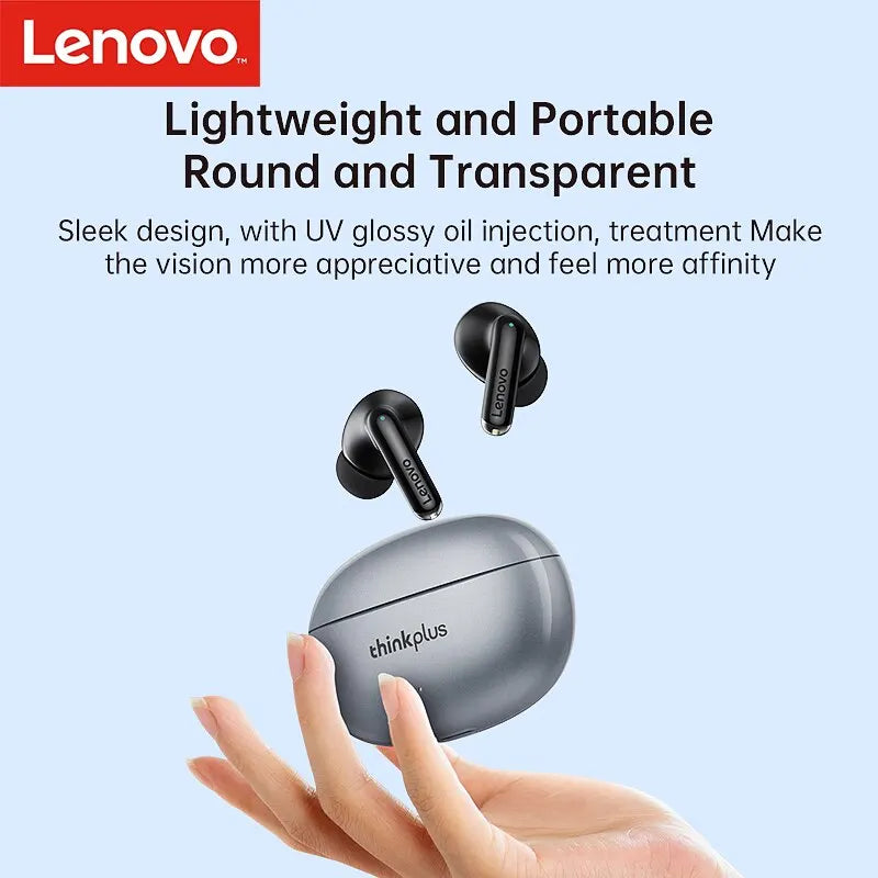 Fones de Ouvido Bluetooth 5.3 Lenovo-XT88 TWS com Microfone Duplo