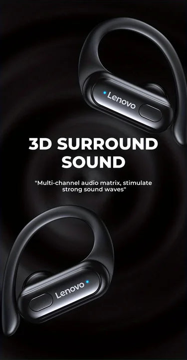 Fone de Ouvido Lenovo XT60 Bluetooth com Microfone