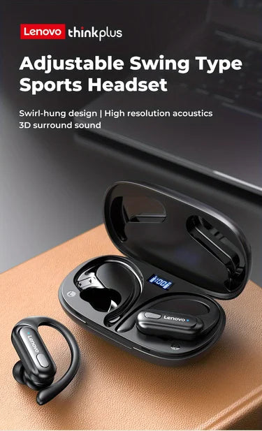 Fone de Ouvido Lenovo XT60 Bluetooth com Microfone