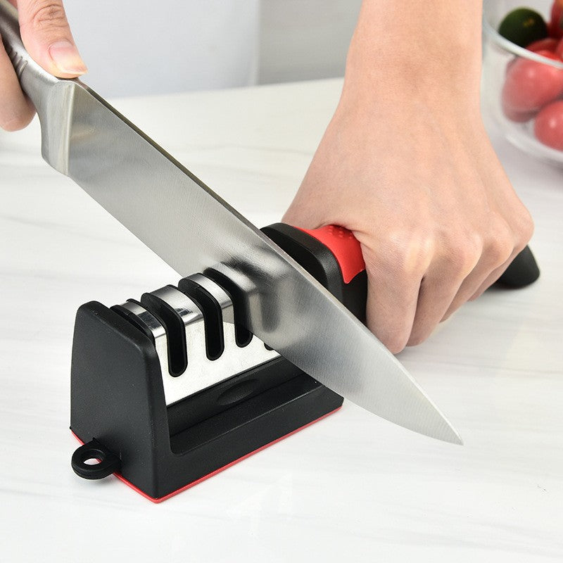 Afiador de Facas Doméstico para cozinha, multifuncional, manual